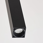 economico Lampade da soffitto-luci a sospensione a led 1 luce cucina moderna con isola led moderna mini lampada a sospensione in oro nero, comodino camera da letto piccola lampada a sospensione nera 110-240v