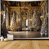 baratos tapeçaria de paisagem-Paisagem castelo pendurado tapeçaria arte da parede grande tapeçaria mural decoração fotografia pano de fundo cobertor cortina casa quarto sala de estar decoração