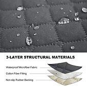 abordables Funda para sillón reclinable-Funda de reposabrazos impermeable de color burdeos para sofá, funda de respaldo para reposabrazos de sofá, protector suave para sillas, sofá, sillón, fundas para sofá reclinable