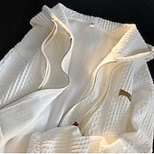 tanie Bluza sportowa z kapturem-damska bluza z kapturem zapinana na zamek, aktywna odzież sportowa, teksturowana, jednokolorowa, sportowa, swobodna, bluza z kapturem zapinana na zamek, przednia kieszeń ze ściągaczem, długi rękaw,