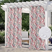economico Tende impermeabili-tenda esterna impermeabile per la privacy, tende scorrevoli per patio, occhielli per tende pergola per gazebo, balcone, veranda, feste