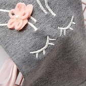 abordables Bas-Leggings Enfants Fille Couleur unie Actif Ruché Ecole Coton 3-7 ans Printemps Noir Blanche Rose Claire