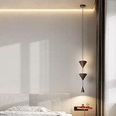 economico Luci Isola cucina-lampada a sospensione a led per isola della camera da letto, illuminazione a sospensione regolabile per isola della cucina, lampadario a led in oro nero per sala da pranzo, camera da letto, mini