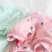 billiga Pyjamas-Hund Katt Pyjamas Mode söt stil Vinter Mjuk Tvättbar Bekväm Inomhus Ledigt / vardag Hundkläder for Bichon Frisé Pudel Pommeran valpen eller det lilla husdjuret Fjäril