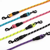 お買い得  犬用首輪＆ハーネス＆リード-犬用 猫用 ハンズフリーリーシュ トレーニングリーシュ 反射 防水 携帯用 アウトドア ウォーキング