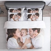 cheap Personalized Bedding-Graduation Custom Photo Customized Bedding Duvet Cover Best Graduation Gift Printed Bedding Set Custom Bedroom Holiday Gift For Friends,Lovers