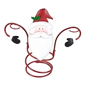 preiswerte Küche-Weinflaschen- und Glashalter für Weihnachten, festliches Rotweinregal mit hängendem Glas-Organizer, Tischdekoration für Weihnachtsfeiern, Weihnachtsessen, Bar, Heimdekoration
