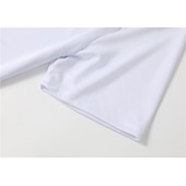 お買い得  メンズクラシックポロ-男性用 ポロシャツ クォータージップポロ カジュアル 祝日 ラペル クォータージップ 半袖 ファッション ベーシック 平織り クォータージップ 夏 レギュラー ブラック ホワイト ロイヤルブルー インクブルー ペールブルー グレー ポロシャツ