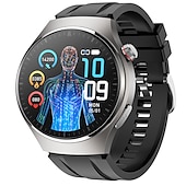 お買い得  スマートウォッチ-iMosi MT200 スマートウォッチ 1.43 インチ スマート·ウォッチ ブルートゥース ECG + PPG 温度監視 歩数計 と互換性があります Android iOS 女性 男性 長時間スタンバイ ハンドフリーコール 防水 IP 67 48mmウォッチケース
