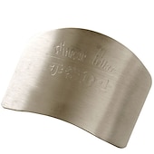 cheap Grills &amp; Outdoor Cooking-Stainless Steel Finger Hand Protector, Stainless Steel Finger Protector Finger Hand Not To Hurt Cut Safety Guard Finger Protection Tools Kitchen Cooking Tools
