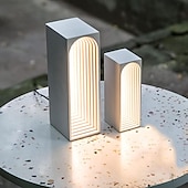 levne noční lampa-Stolní lampa / Světlo na čtení Ochrana očí / Ozdobné Moderní soudobé Pro Ložnice / Kancelář Kov 110-120V / 220-240V Bílá / Šedá