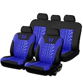 ieftine Husă Scaun Auto-Husă scaun auto cu 5 locuri set complet husă scaun auto complet înconjurată interior mașină lavabilă respirabil confortabil model fluture broderie husă scaun auto