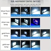 abordables Luces de trabajo-Luz portátil solar multifuncional, linterna led recargable por USB con luz lateral, resistente al agua, reflector, 1 ud. &amp;Foco, linterna de mano para acampar al aire libre en casa, pescar, hacer