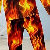 billiga Pojkens 3D Vision &amp; Geometri-Pojkar 3D brand Pyjamasset Långärmad 3D-tryck Höst Vinter Aktiv Häftig Dagligen Barn 4 år + Rund hals Hem Casual Inomhus Normal