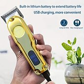 cheap Shaving &amp; Hair Removal-Hair Clipper Hair Shaving Accessories  Digital Display Hair Clipper Low Noise and Low Vibration Perfect For Home &amp; Salon Use