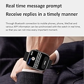 cheap Smartwatch-HK9 PRO MAX Smart Watch 2.02 inch Smartwatch Fitness Running Watch Bluetooth Pedometer Call Reminder Fitness Tracker Compatible with Android iOS Women Men Long Standby Hands-Free Calls Message