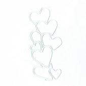 preiswerte Wandschablonen-Kreieren Sie wunderschöne Bastelarbeiten mit Metall-Stanzformen für Grußkarten mit Liebesmotiv, perfekt zum Basteln von Karten, Scrapbooking und Stempeln &amp; mehr!