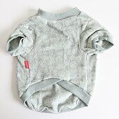 billiga Pyjamas-Hund Katt Tröja Pyjamas Mode söt stil Vinter Varm Mjuk Tvättbar Bekväm Utomhus Inomhus Ledigt / vardag Hundkläder for Bichon Frisé Pudel Pommeran valpen eller det lilla husdjuret Fjäril