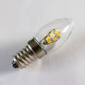 cheap LED Candle Lights-2 W LED Candle Lights 260 lm E14 C35 24 LED Beads SMD 2835 Warm White White 85-265 V
