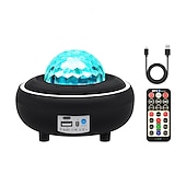 economico Lampada proiettore e proiettore laser-Luce del proiettore Altoparlante Bluetooth Controllato da remoto Matrimonio Feste Regalo Multicolore