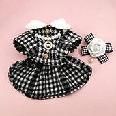 ieftine Rochii-Câini Pisici Rochii Modă Drăguţ Iarnă Απαλό Lavabil Comfortabil În aer liber Petrecere Îmbrăcăminte pentru câini for Bichon Frise Pudel Pomeran un Animalut Fluture