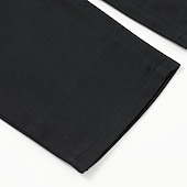 abordables Chinos-Homme Pantalon Chino pantalon été Pantalons décontractés Zippé Plein Confort Respirable Casual du quotidien Vacances Mode basique Noir Kaki