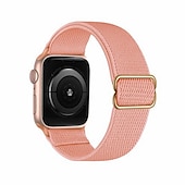 abordables correas de reloj de manzana-Compatible con Apple Watch Correa 38mm 40mm 41mm 42mm 44mm 45mm 49mm Trenzado Elástico Ajustable Tejido correa de repuesto para iwatch Ultra 2 Series 9 8 7 SE 6 5 4 3 2 1