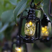 economico Striscie luci a batteria-retro led luci della stringa di cherosene 3m 20led aa lampada alimentata a batteria luci della stringaper ghirlanda campeggio festa cortile casa vacanza decorazione di natale illuminazione