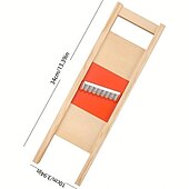 cheap Fruit &amp; Vegetable Tools-Potato Slicer Cut Potato Grid Artifact Grid Wipe Grid Knife Vegetable Cutter Wave Knife Cut Flower Knife Gadgets Accessories