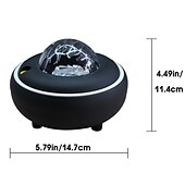 economico Lampada proiettore e proiettore laser-Luce del proiettore Altoparlante Bluetooth Controllato da remoto Matrimonio Feste Regalo Multicolore