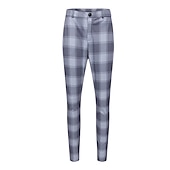 ieftine Subţire-Plisat Afacere Bărbați Imprimare 3D Pantaloni În aer liber Purtare Zilnică Haine de strada Poliester Negru Albastru Kaki S M L Talie medie Elasticitate Pantaloni