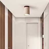 voordelige Inbouw- &amp; semi-inbouwmontage-plafondlamp steen inbouw plafondlamp voor slaapkamer woonkamer hal keuken, moderne trommellamp dichtbij plafond 110-240v