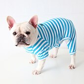Недорогие Пижамы-Собаки Коты Пижамы Мода Симпатичные Стиль Зима Мягкий Влажная чистка Удобный В помещении На каждый день Одежда для собак for Бишон Фриз Пудель Померанский шпиц молодого животного папиллон