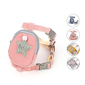abordables Colliers, harnais et laisses pour chiens-Chien Chat Harnais Laisses Ajustable Portable Durable Extérieur Marche