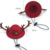 犬用 猫用 犬用バンダナ&帽子 クリスマス・コスチューム クリスマス衣装 ファッション パーティー 冬 高通気性 ソフト 洗濯可 快適 クリスマス クリスマス アウトドア カジュアル/普段着 ビジョンフリーゼ ポメラニアン 赤ちゃんサイズ パピヨン Small お買い得  ペットのコスチューム-犬用 猫用 犬用バンダナ&帽子 クリスマス・コスチューム クリスマス衣装 ファッション パーティー 冬 高通気性 ソフト 洗濯可 快適 クリスマス クリスマス アウトドア カジュアル/普段着 ビジョンフリーゼ ポメラニアン 赤ちゃんサイズ パピヨン Small