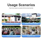 cheap Outdoor IP Network Cameras-2MP Dual Lens Security WIFI Camera Outdoor V380 Pro Smart Home Waterproof Wireless Speed Dome CCTV Camera Auto Tracking