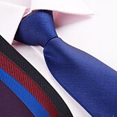 preiswerte Krawatten &amp; Fliegen für Herren-Herren Krawatten Streifen und Plaid Formeller Abend Festival