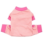 cheap Jumpsuits-Dog Cat Jumpsuit Pajamas Classic Style Casual Winter Breathable Soft Washable Comfortable Casual Daily Dog Clothing for Bichon Frise Pomeranian Baby Pet Papillon Small