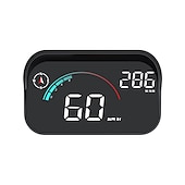 お買い得  ヘッドアップディスプレイ-Majesun 正確な M22 リアルタイム運転情報とカーエレクトロニクスデジタルスピードメーターユニバーサル GPS 速度超過アラートすべての車両に適しています