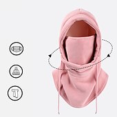 ieftine mâneci și mănuși de acasă-husă de iarnă fleece pentru față femei bărbați cagoule de schi rezistente la vânt Glugă caldă pentru zăpadă pentru motociclism schi pescuit pe gheață camping
