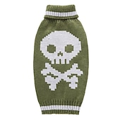 ieftine Pulovere-Câini Pisici Pulovere Jumper Modă Misto Iarnă Respirabil Απαλό Lavabil Comfortabil Crăciun În aer liber Casul / Zilnic Îmbrăcăminte pentru câini for Bichon Frise Pomeran un Animalut Fluture Small