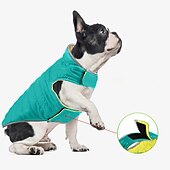billige Frakker-Hunder Katter Frakker Jakke Mote Fest Reflekterende Vanntett Pustende Dobbelt Sidet Myk Jul utendørs Fritid / hverdag Hundeklær for Bichon Frisé Pommeran ungt kjæledyr Sommerfugl Small