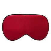 abordables Accesorios de ropa de cama-Antifaz de seda pura natural 100% real con correa ajustable para dormir, cubierta de seda de morera de doble cara para dormir, bloquea la luz y reduce los ojos hinchados.