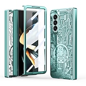 cheap Samsung Cases-Phone Case For Samsung Galaxy Z Fold 5 Z Fold 4 Z Fold 3 Z Fold 2 Shockproof ABS PC