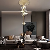 cheap Globe Design-LED Chandeliers 6/7/10 Heads Cluster Globle Design Balloon Design Chandeliers for Dining Room Bedroom Pendant Lamps 110-240V