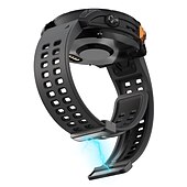baratos Relógios Garmin-Pulseiras de Relógio para Garmin Fenix 7 7X 6 6X Pro Epix Pro 47mm 51mm Instinct 2X Approach S70 47mm S62 S60 Forerunner 955 945 Epix Marq Descent Quatix 22mm 26mm Silicone Substituição Alça