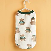abordables Vêtements &amp; accessoires-Chien Chat Sweat-shirt Le style mignon Casual Quotidien Hiver Chaud Respirable Doux Lavable Confortable Extérieur Casual Quotidien Vêtements pour chiens for Bichon Frisé Loulou de Poméranie Béb