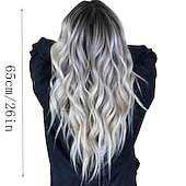 cheap Synthetic Trendy Wigs-Long Curly Wig Synthetic Wig Beginners Friendly Heat Resistant Fashionable For Daily Use Party