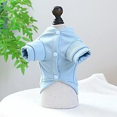 baratos Roupas e Acessórios para Cães-Cachorros Gatos Moletom Esporte &amp; lazer Casual Diário Inverno Quente Respirável Macio Lavável Confortável Ao ar livre Casual / Diário Roupas para cães for Bichon Frise Pomerânia Animais de Pequeno