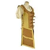 levne brnění-Retro Středověké Renesanční Šaty Zbraně a výzbroj Hrudník Válečník Viking Shieldmaiden Maškarní kostým Dámské Viking Fantazie předvečer Všech svatých Karneval LARP Dospělé Šaty